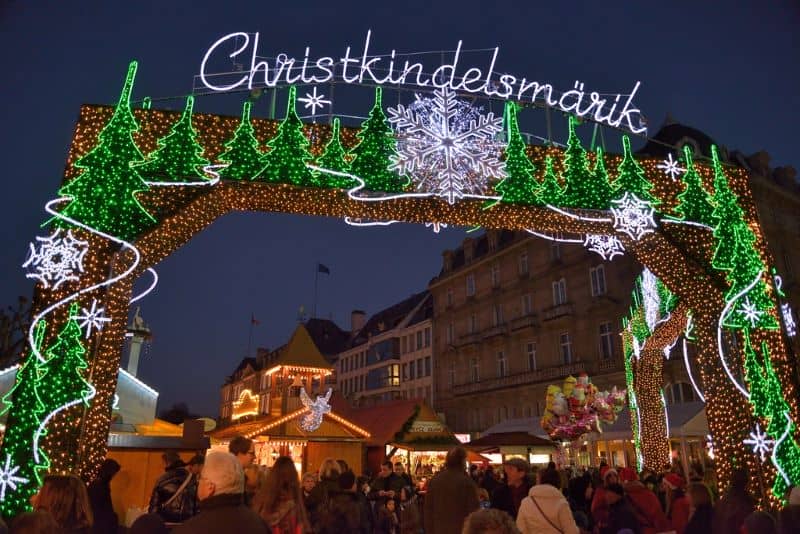 Strasbourg Christmas Market or Christkindelsmärik