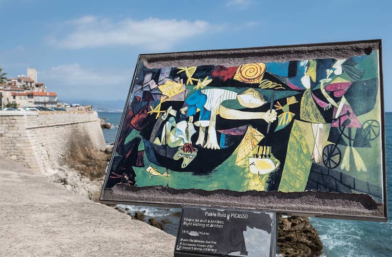 Trail of Artists Around Antibes