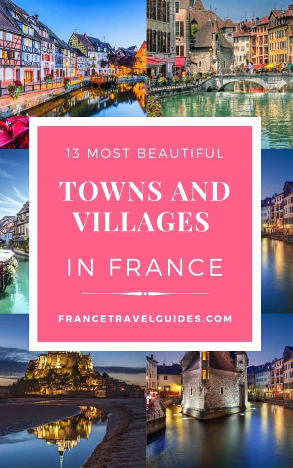 towns and cities in France