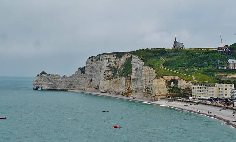 Etretat beach