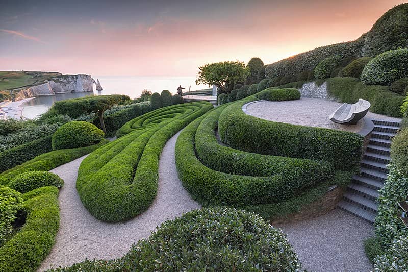 Etretat gardens