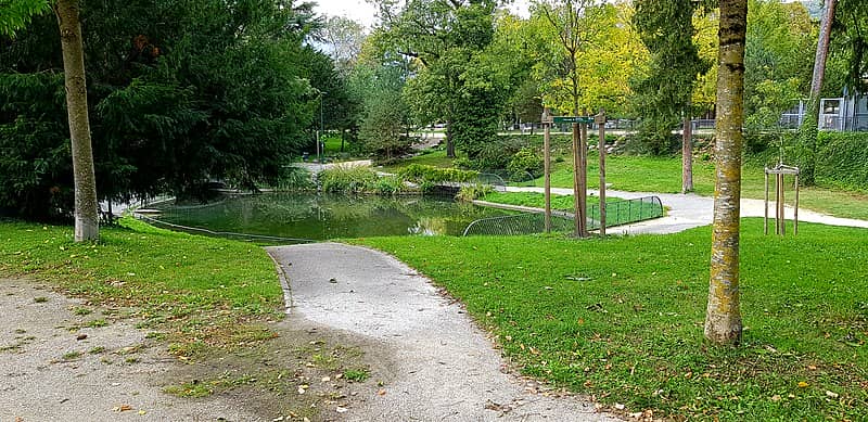 Paul Mistral Park in Grenoble