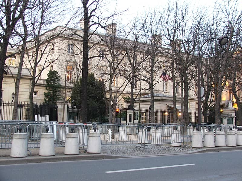 US Embassy In Paris