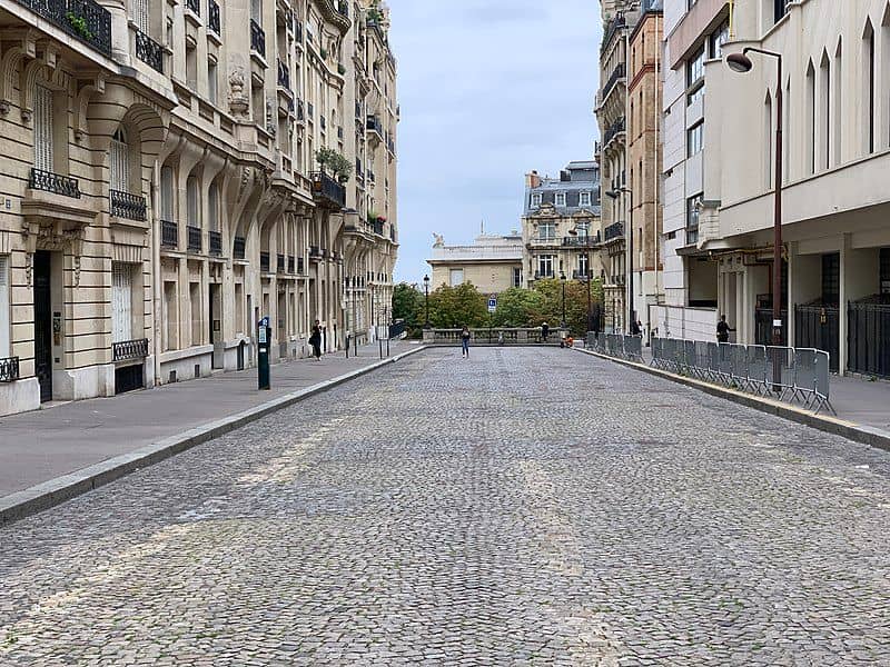 Avenue Camoëns _Paris