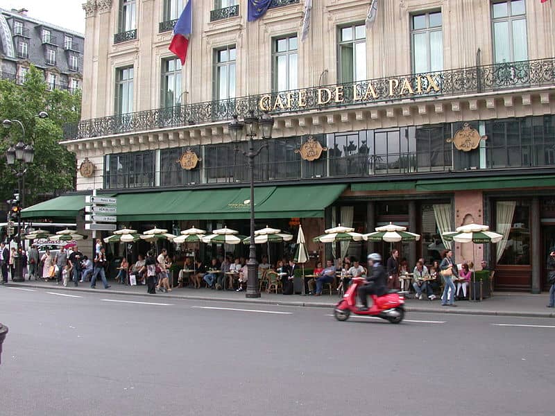 Café de la Paix Paris Francee