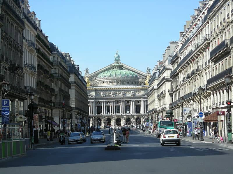 Opéra Garnier, Paris, France.