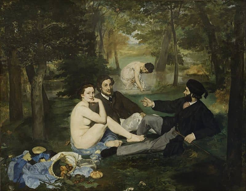 Édouard Manet_Le Dejeuner Sur L’Herbe