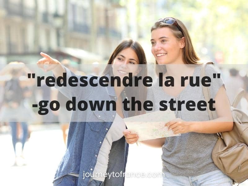 Directions In French