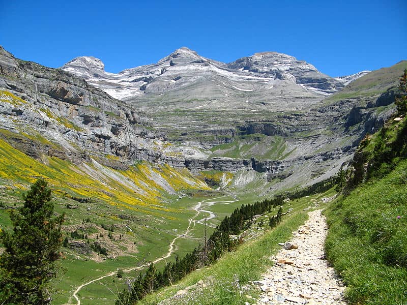 Mont Perdu in the Pyrénées