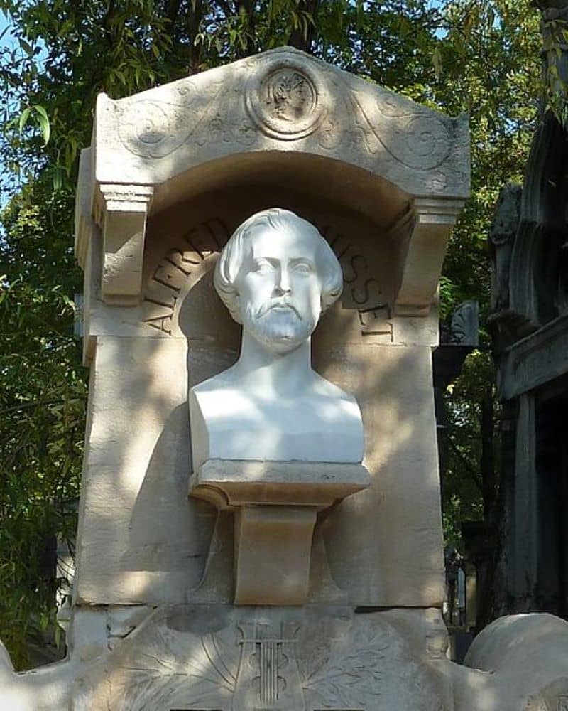 Alfred de Musset grave