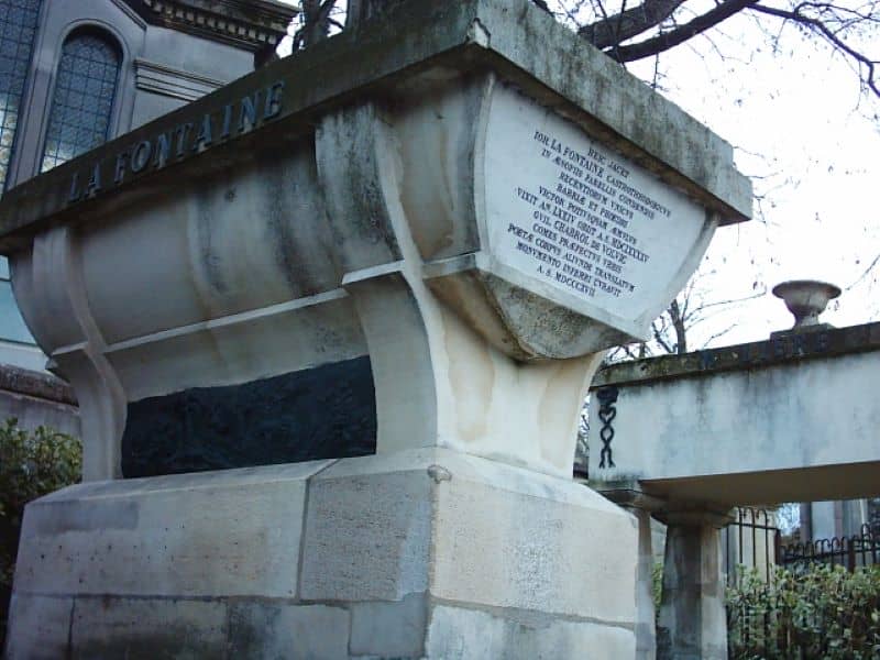 jean de la fontaine grave