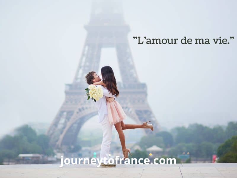 Romantic Paris Captions