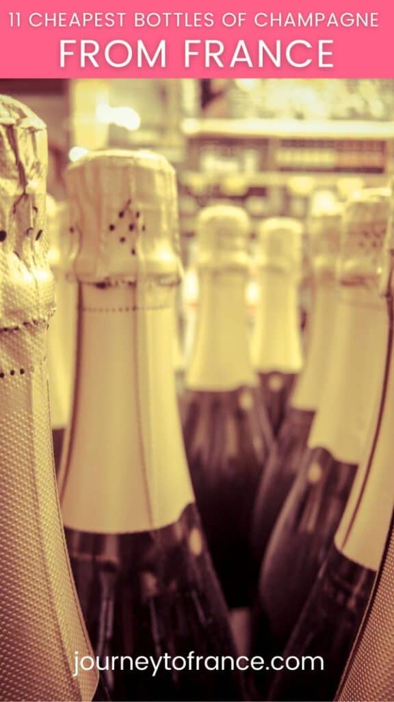 11 Cheapest Bottles of Champagne From France