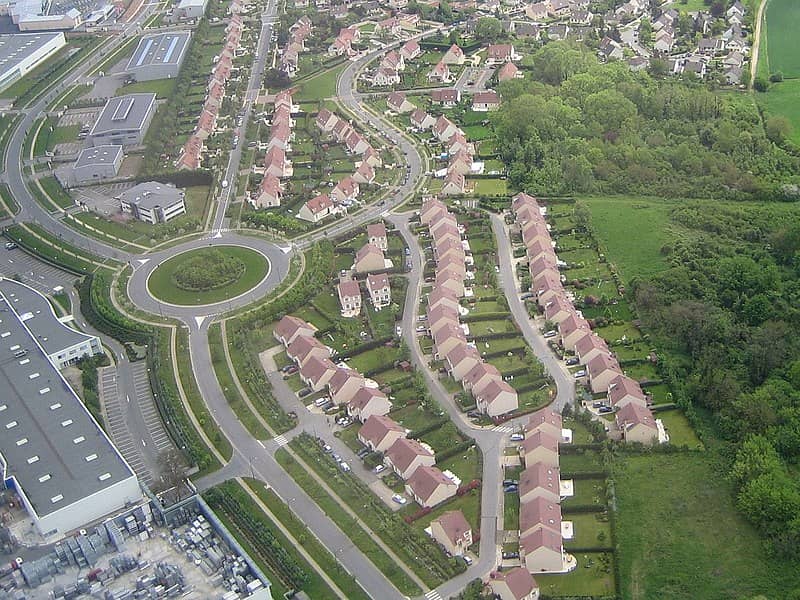 suburbs of Paris