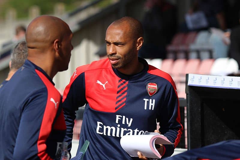 Thierry Henry Arsenal U19s Vs Olympiacos