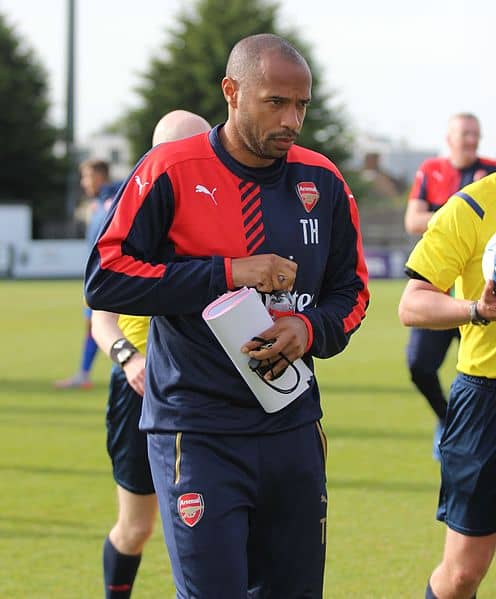 Thierry Henry Arsenal U19s