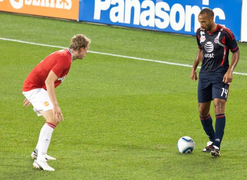 Thierry Henry Manchester United vs MLS All Stars