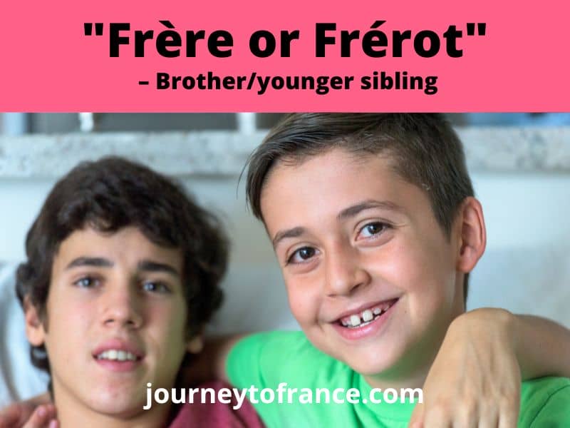 Frère or Frérot