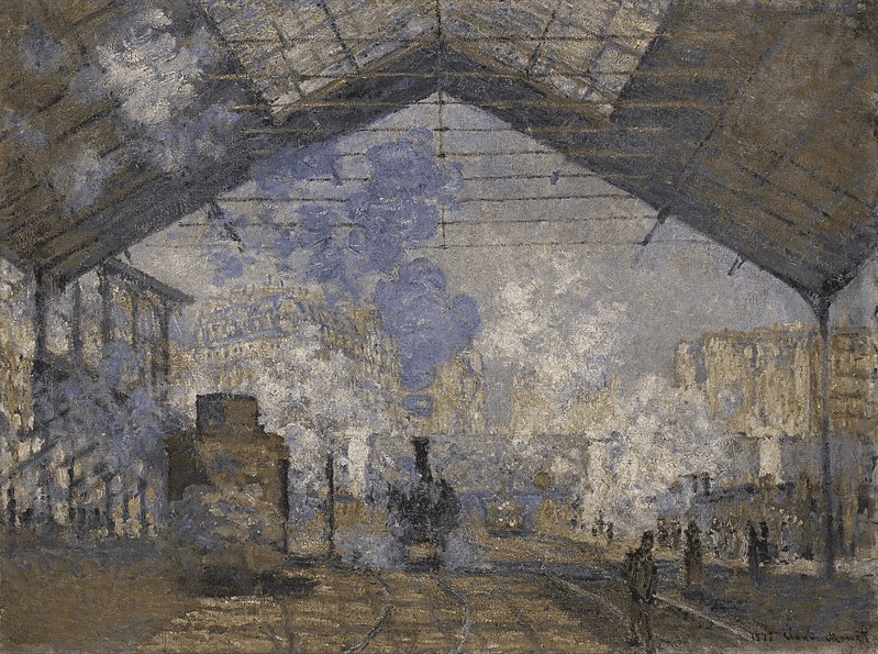 The Saint-Lazare Station (1877)