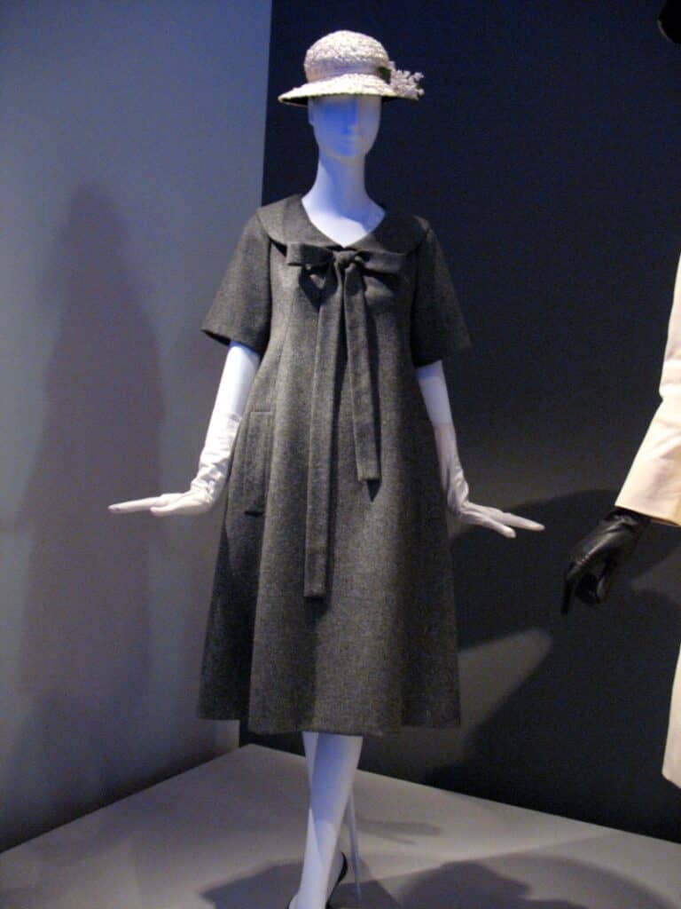 Yves Saint Laurent trapeze dress for Dior