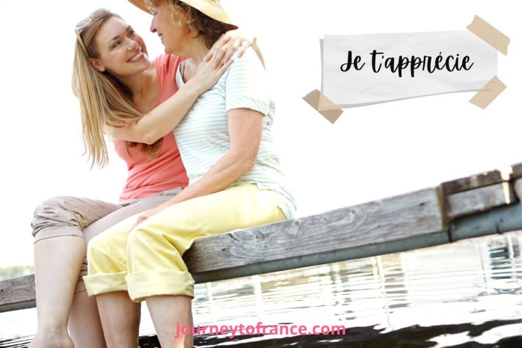 How to Say "I Like You" in French