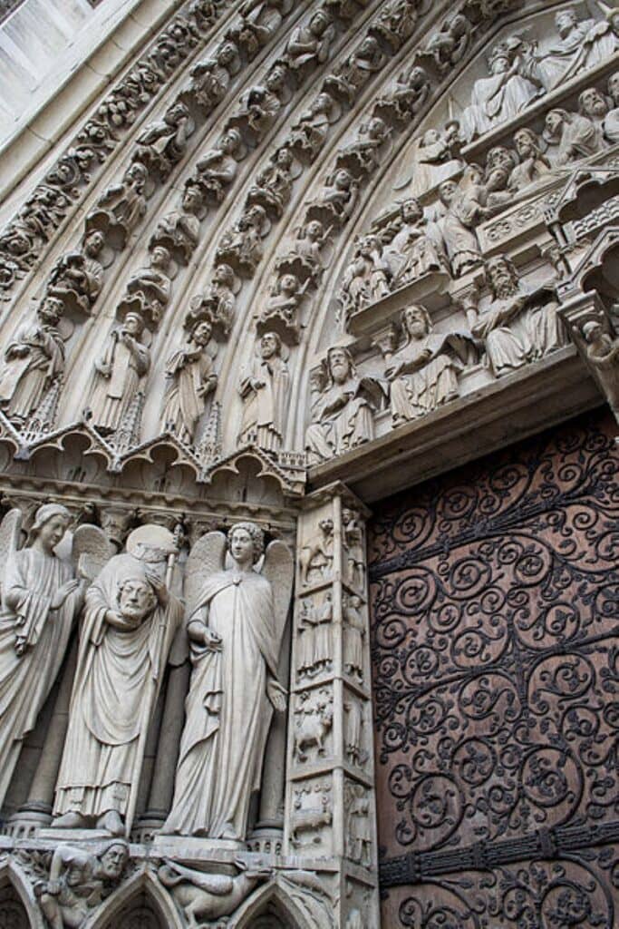 Notre Dame Cathedral and the Devil's Door