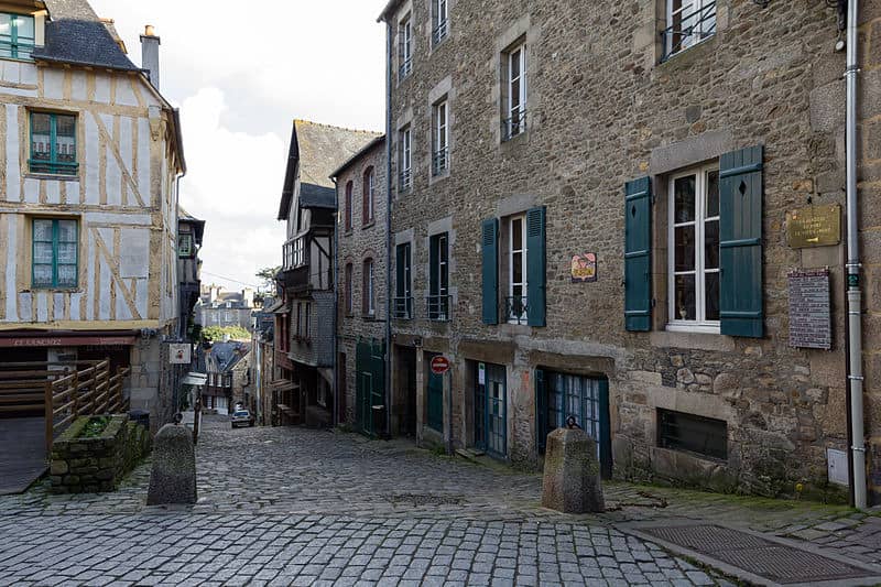 Rue du Jerzual Dinan France