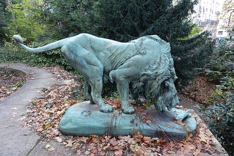 Lion of The Botanical Gardens