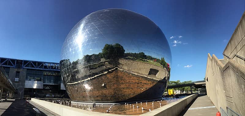 Panorama in the Parc de la Villette