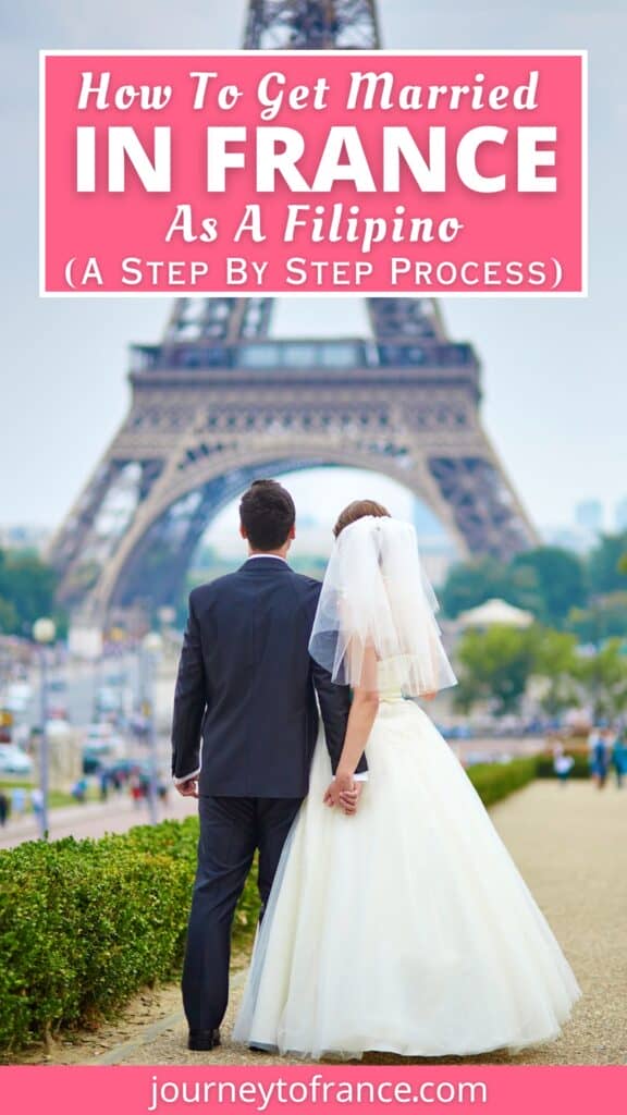 Step-by-Step Process on How to Get Married in France as a Filipino