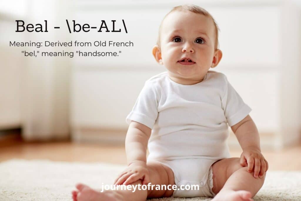 50+ French Boy Names Starting With B