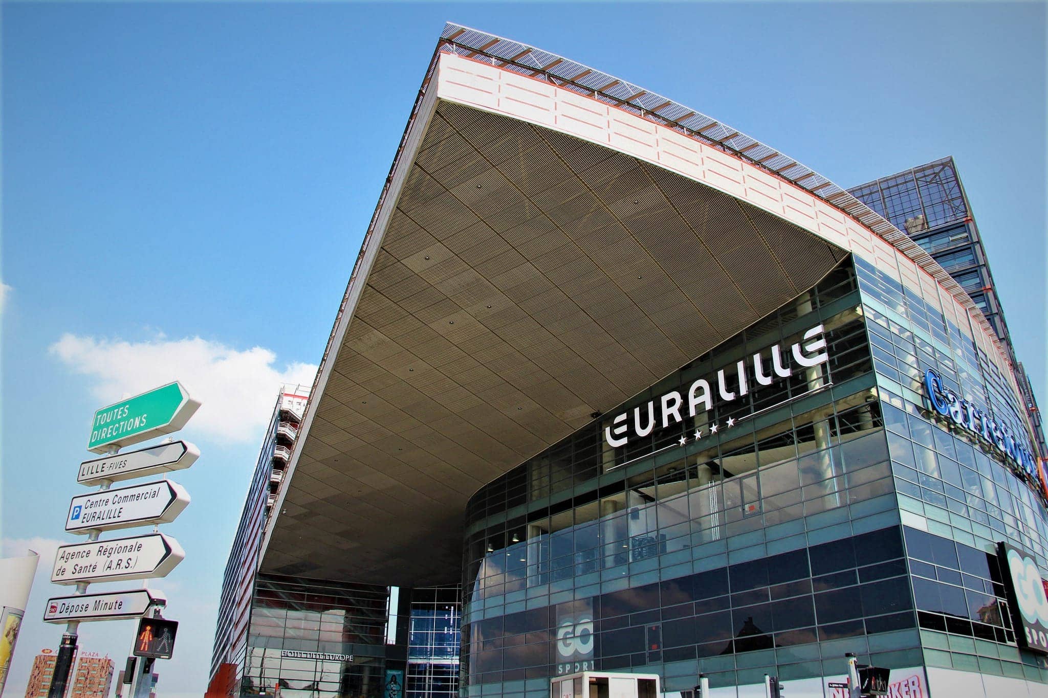 shopping center in Lille