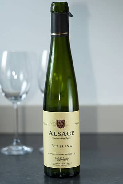 Alsace Riesling wine