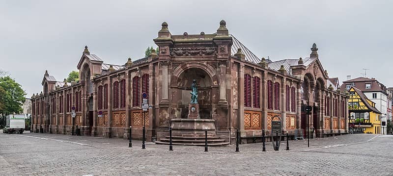 Covered market Colmar