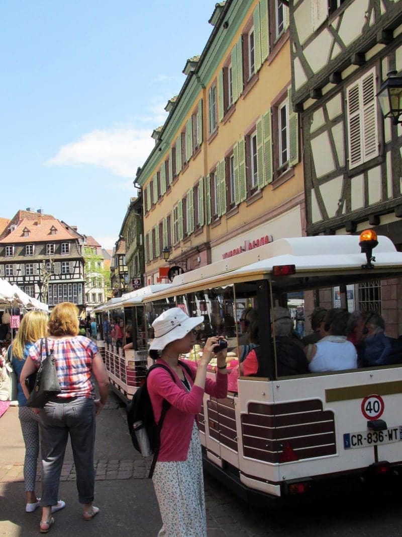 Tourist train Colmar