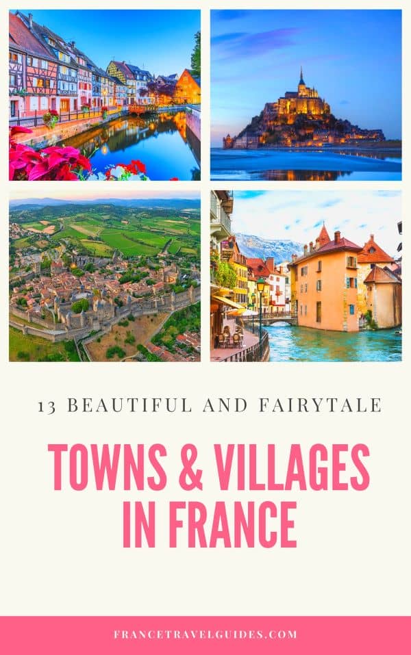 towns and cities in France