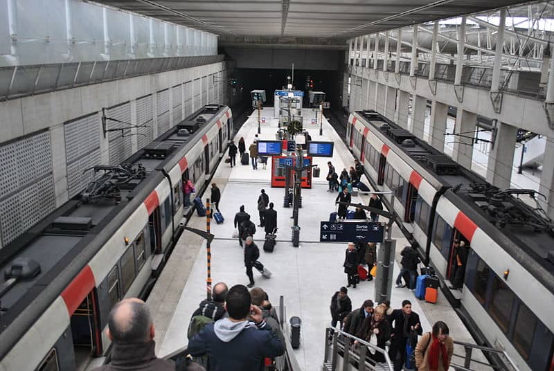 Paris Charles de Gaulle Airport RER B Station