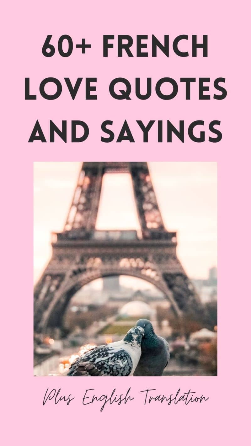 french love quotes and sayings