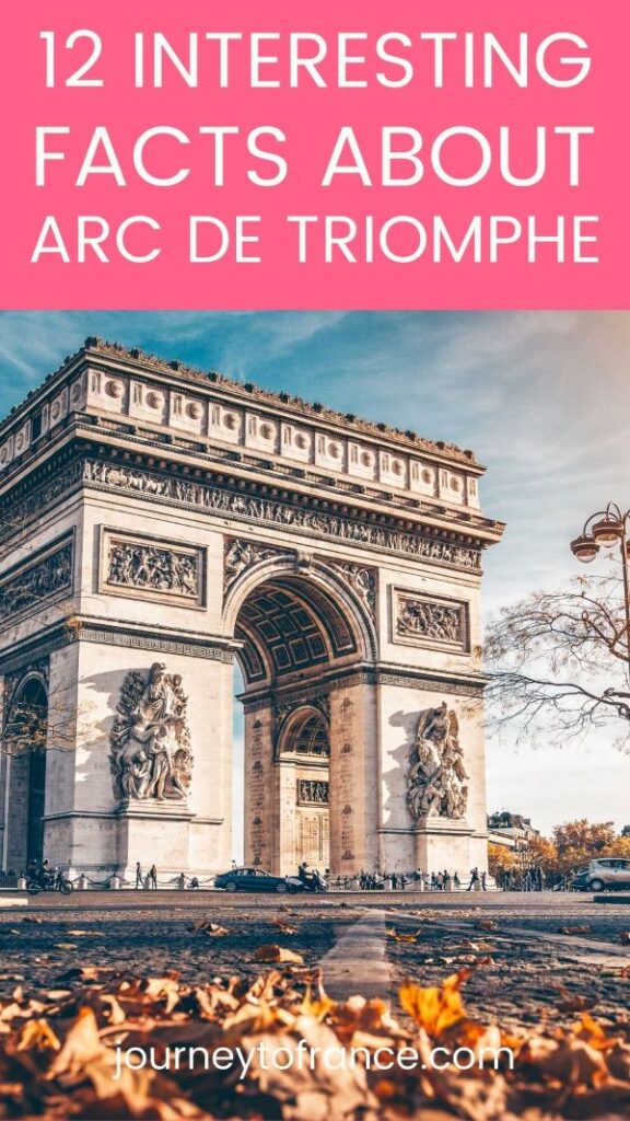 Arc De Triomphe facts 