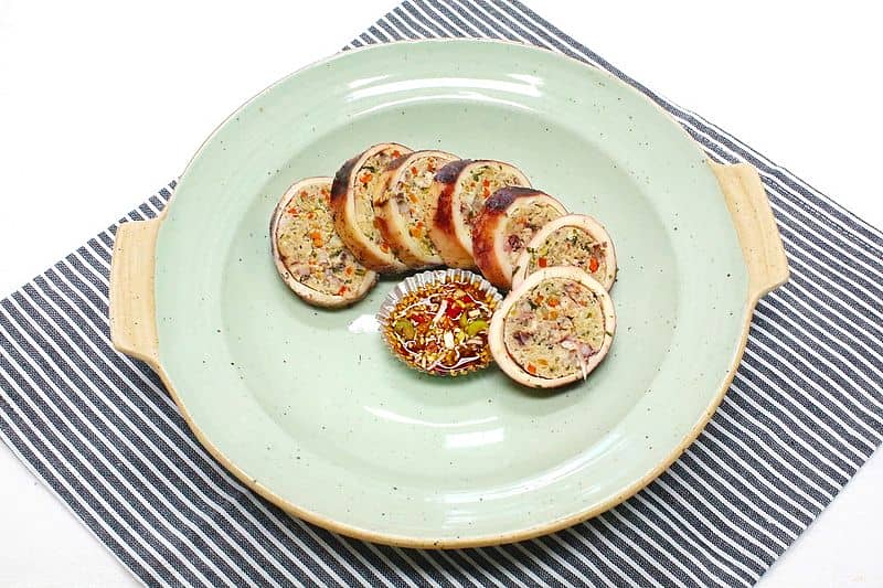 Provençal Stuffed Squid