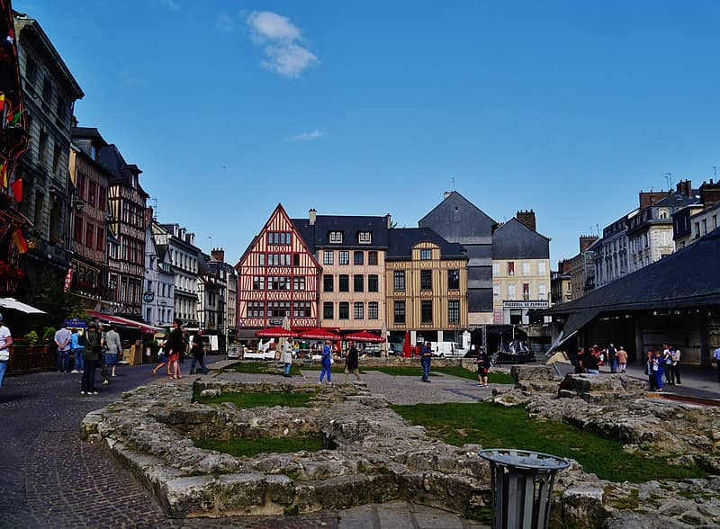 Rouen's old town