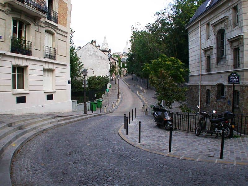 Place Dalida Montmartre Paris France