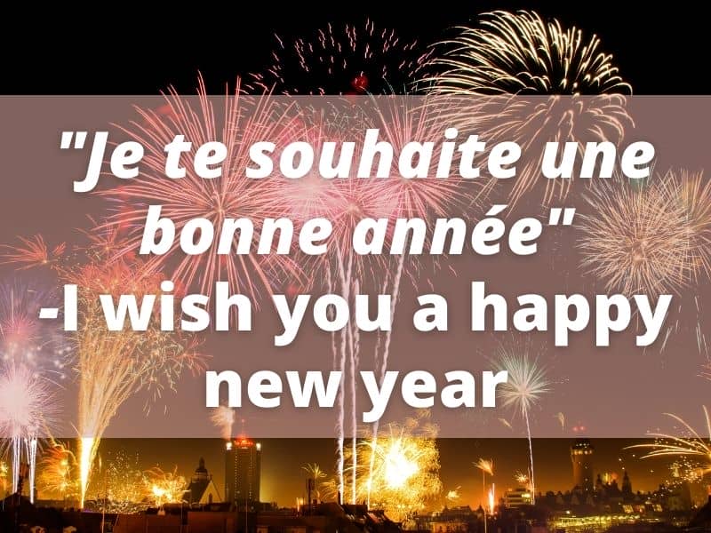 happy new year wishes in french language