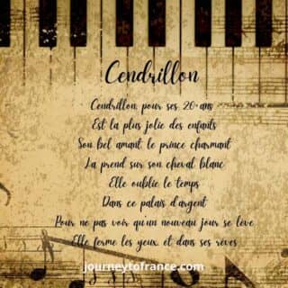 Cendrillon Lyrics in French