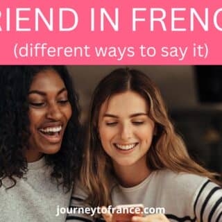 Friend In French