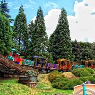 Train ride in Disneyland Paris