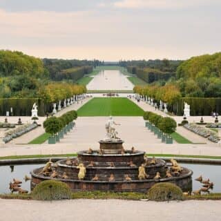 Versailles view from the Parterre d'eau