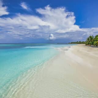 Beautiful view of the tropical sea